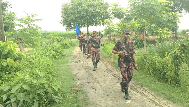 মেহেরপুরের বুড়িপোতা সীমান্তে ৪ জনকে পুশইনের চেষ্টা, বিজিবি'র প্রতিরোধ